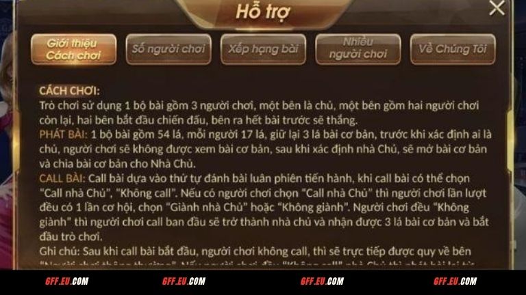 Bí quyết giúp bạn nâng cao kỹ năng khi chơi Đấu Địa Chủ 6FF