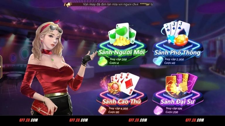 Cách tham gia Phỏm tại 6FF