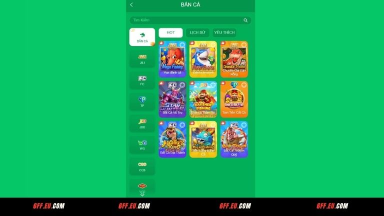 Giới thiệu bắn cá 6FF