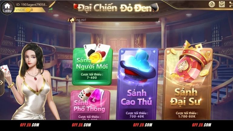 Giới thiệu game Đại Chiến Đỏ Đen 6FF
