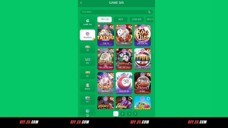 Giới thiệu về game bài 6FF